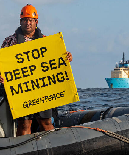 James Hita - Seabed Mining Campaigner for Greenpeace Aotearoa