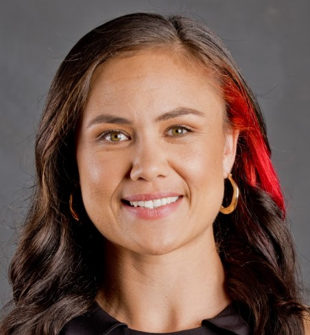 Ruby Tui, Black Ferns Player celebrates Samoan Language Week 2023.
