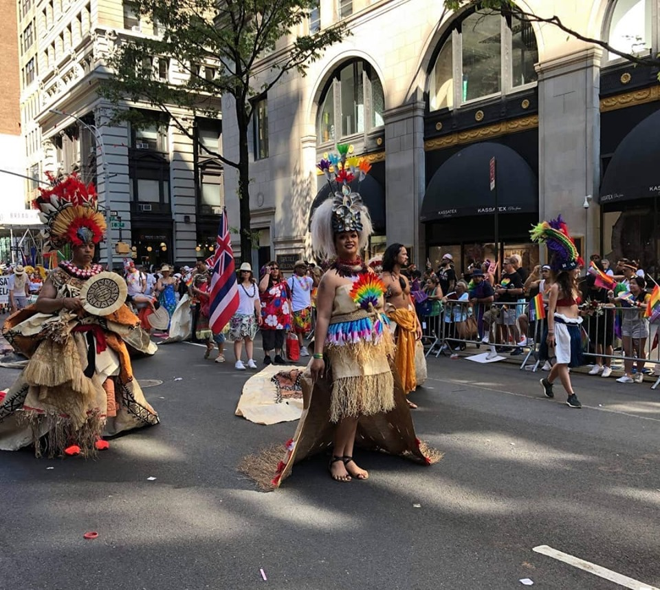 Pacific group shines at New York world pride march