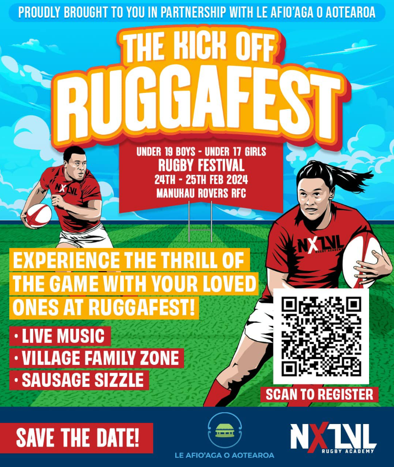 The Kick Off Ruggafest Rugby Festival - 24th-25th February, Manukau Rovers RFC