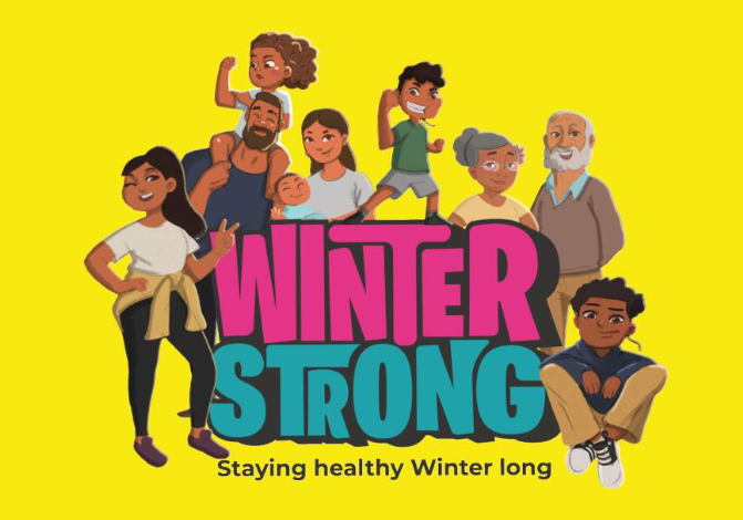 Winter Strong – Staying Healthy Winter Long Campaign (The Cause Collective). Week One.