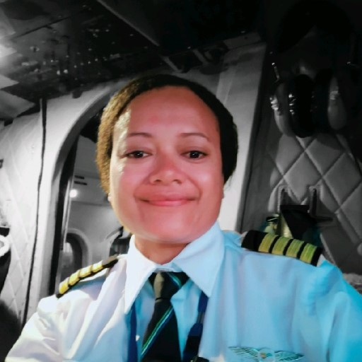 Fijian Female Pilot - Salote Vuniwaqa Mataitini