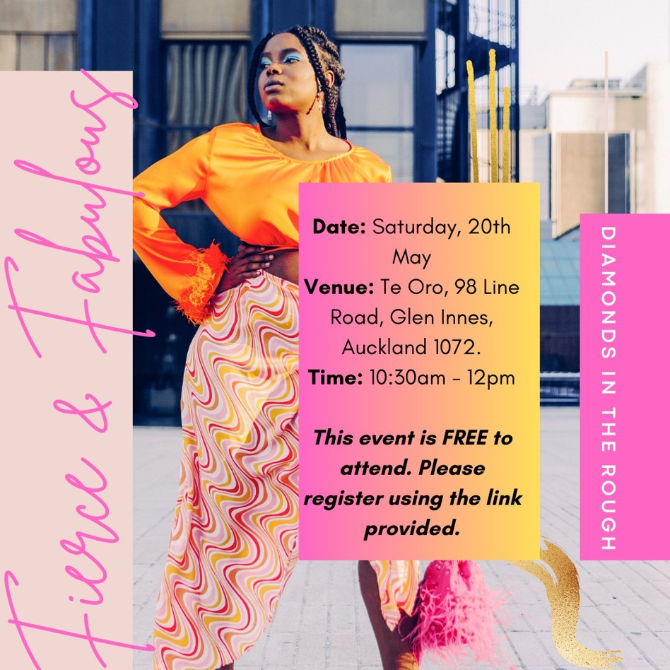 Fierce and Fabulous event in Auckland next Saturday