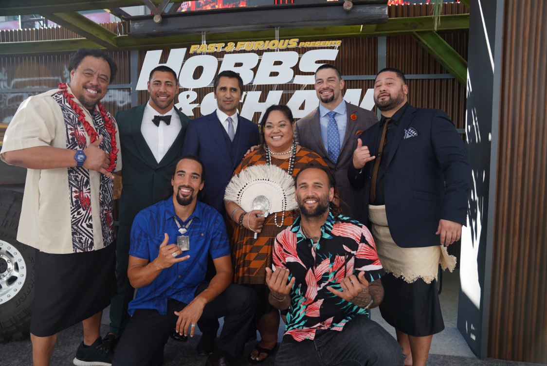 Hobbs & Shaw premier in Hollywood with Pasifika actors