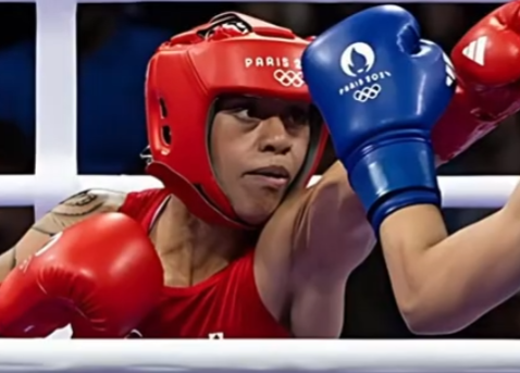 Paris 2024 Olympics - Fe'ofa'aki 'Epenisa, Tonga's first female Olympic boxer
