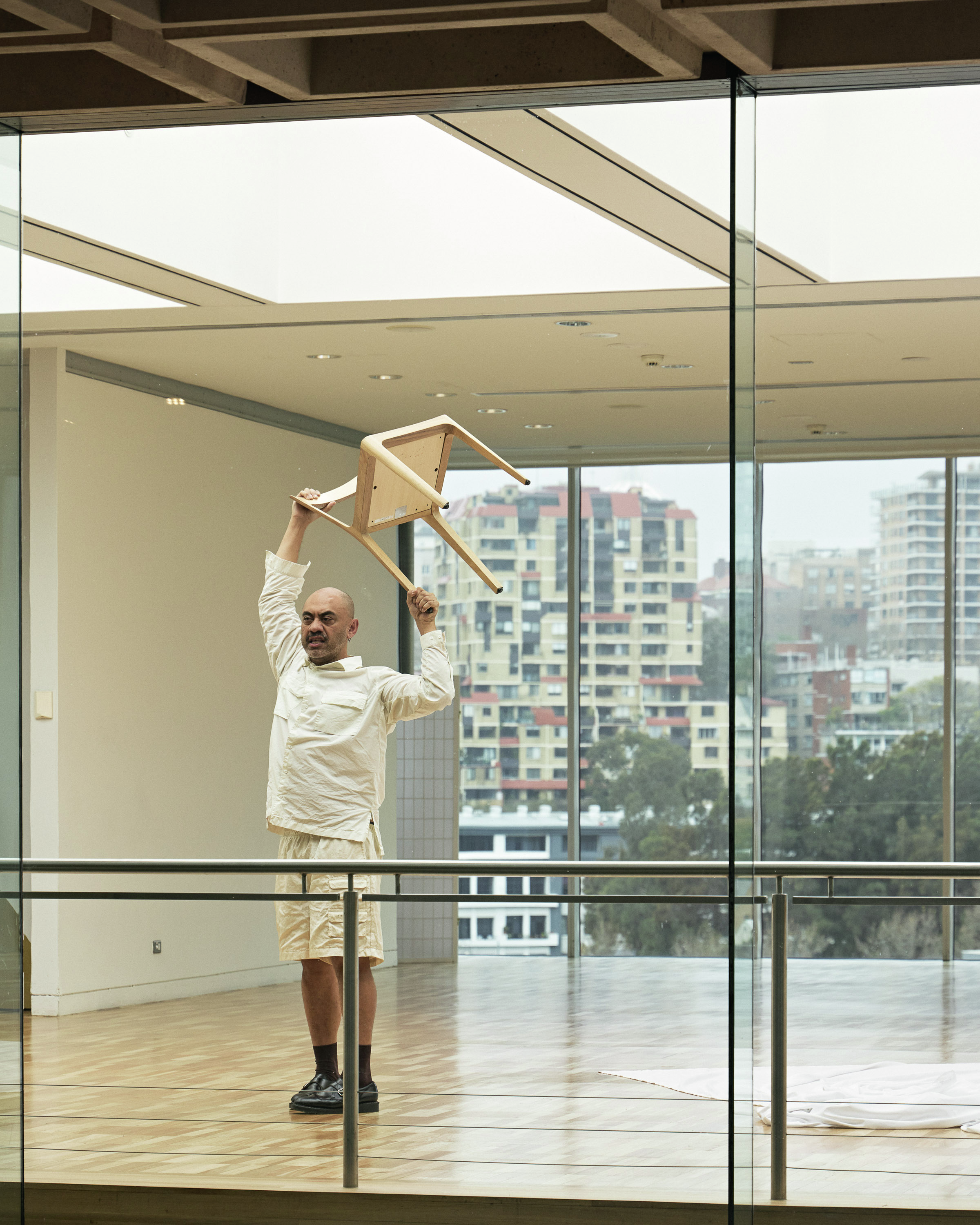 Brian Fuata upcoming solo show at Sumer, Tāmaki Makaurau - "Intermission (seini_transmit)"