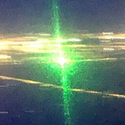 Laser strike on plane in Christchurch