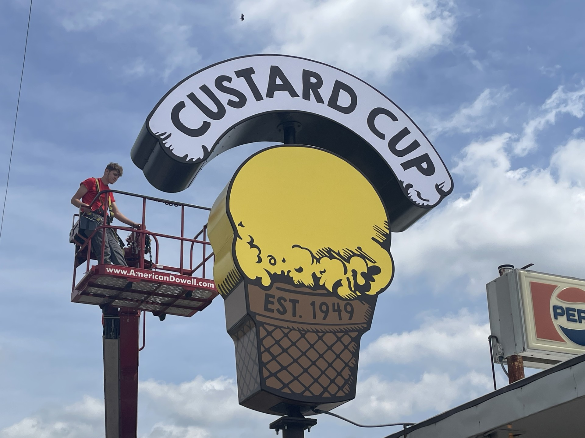 VCF News: Custard Cup Handing Out SCOOPS OF LOVE Checks on Sunday