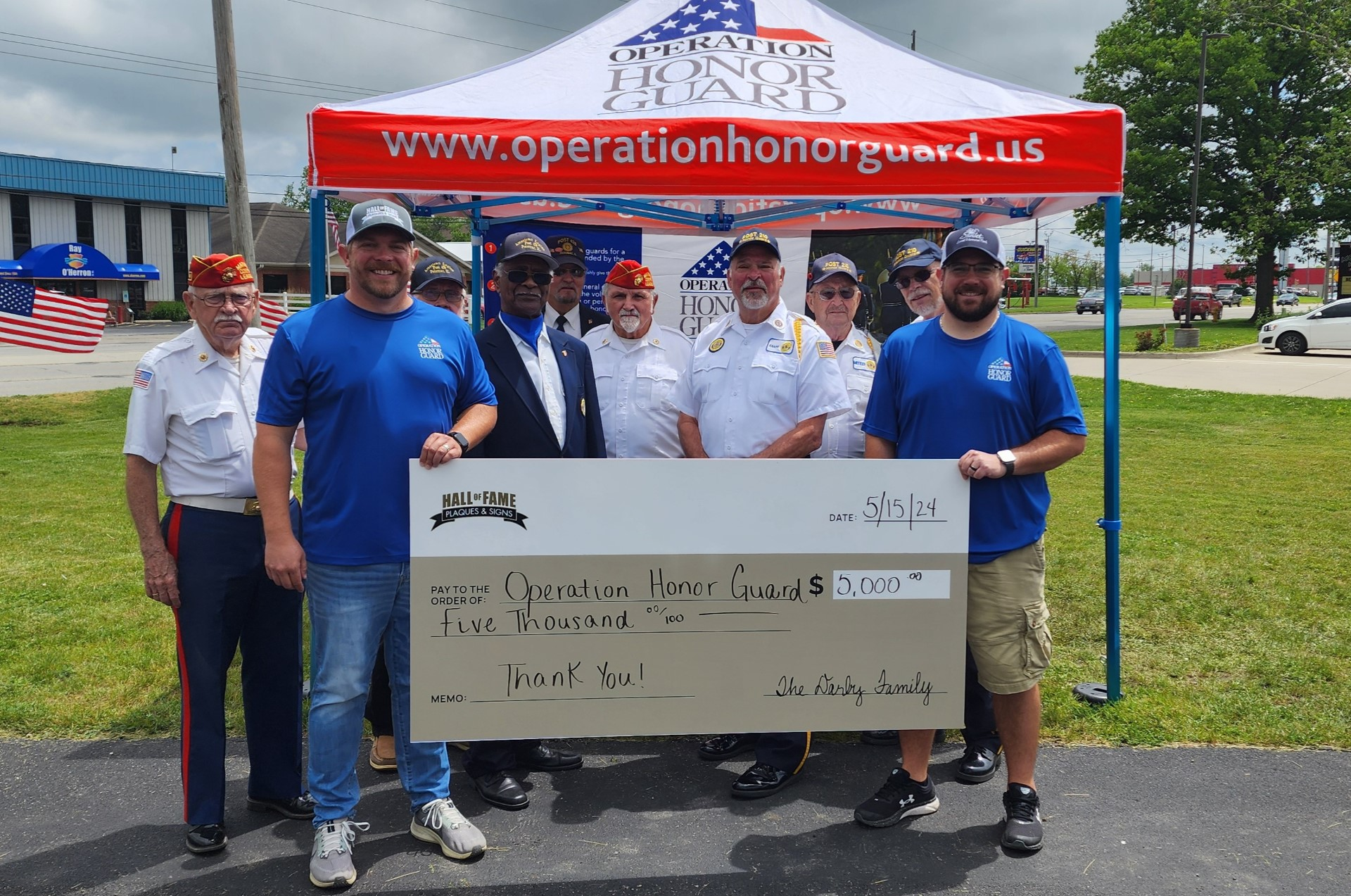 VCF News: OPERATION HONOR GUARD DAY OF GIVING Wed May 14th