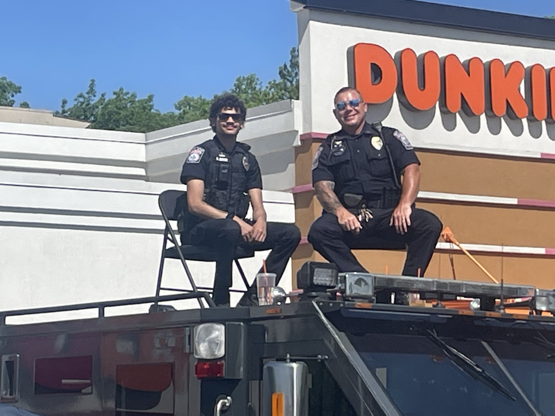 VCF News: Danville PD Brings Special Vehicle to "Cop on a Rooftop"