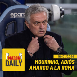 Mourinho y un sorprendente adiós a la Roma