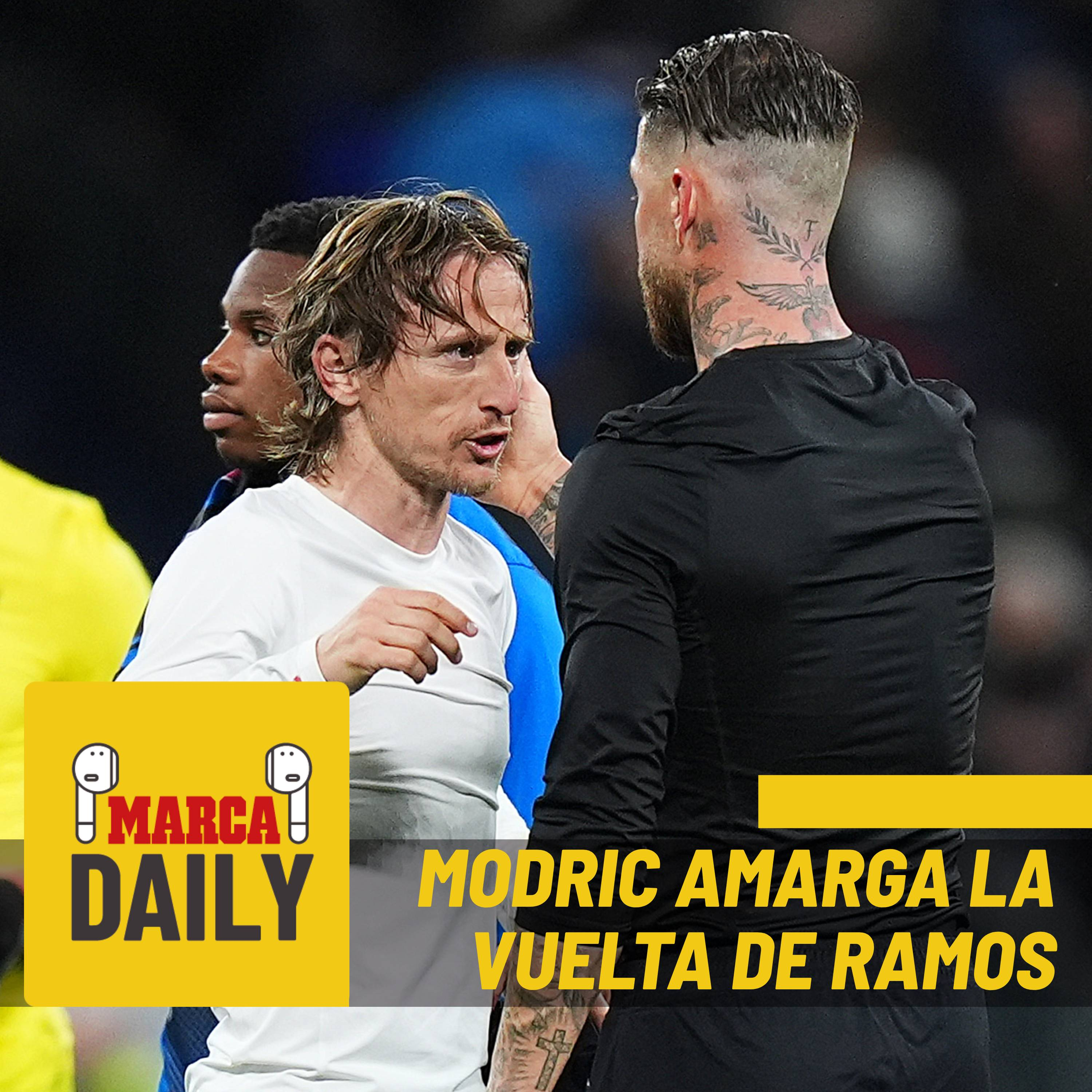 Modric amarga el regreso de Ramos