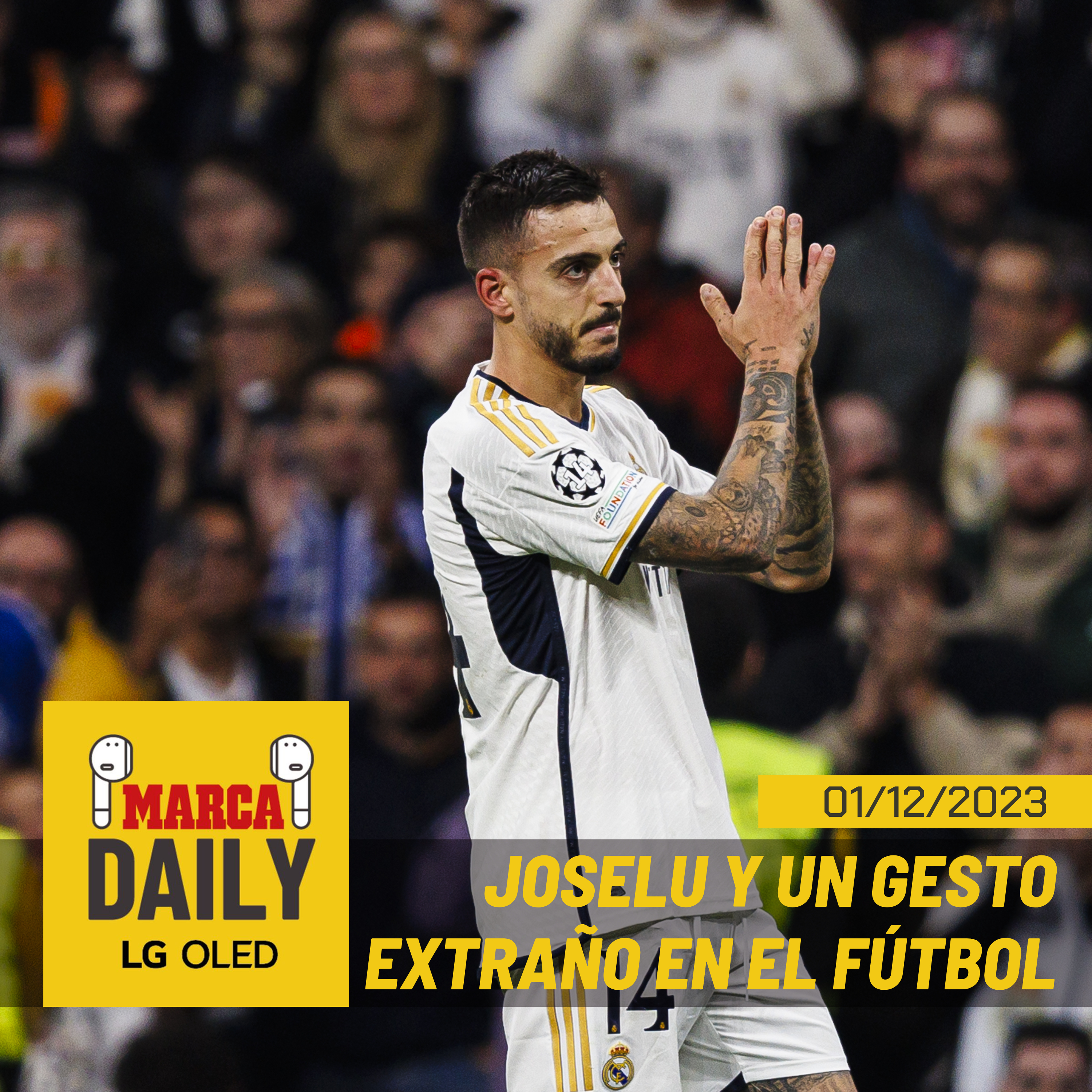 Joselu y un gesto extraño en el fútbol