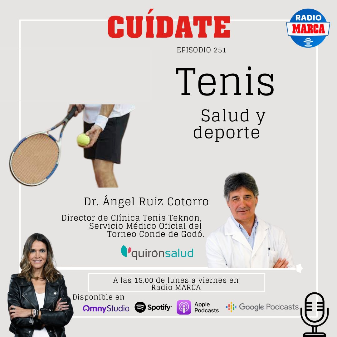 Cuidados y salud en el tenis