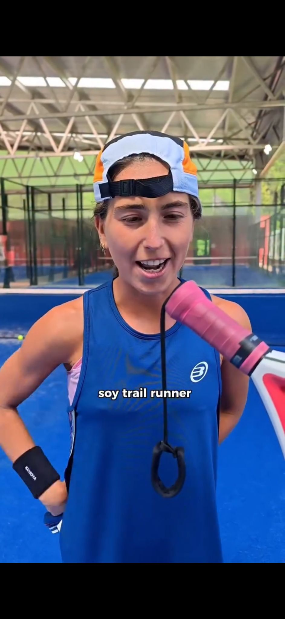 Leire Fernández: "Me salió pádel, pero podía ser ajedrez, curling..."