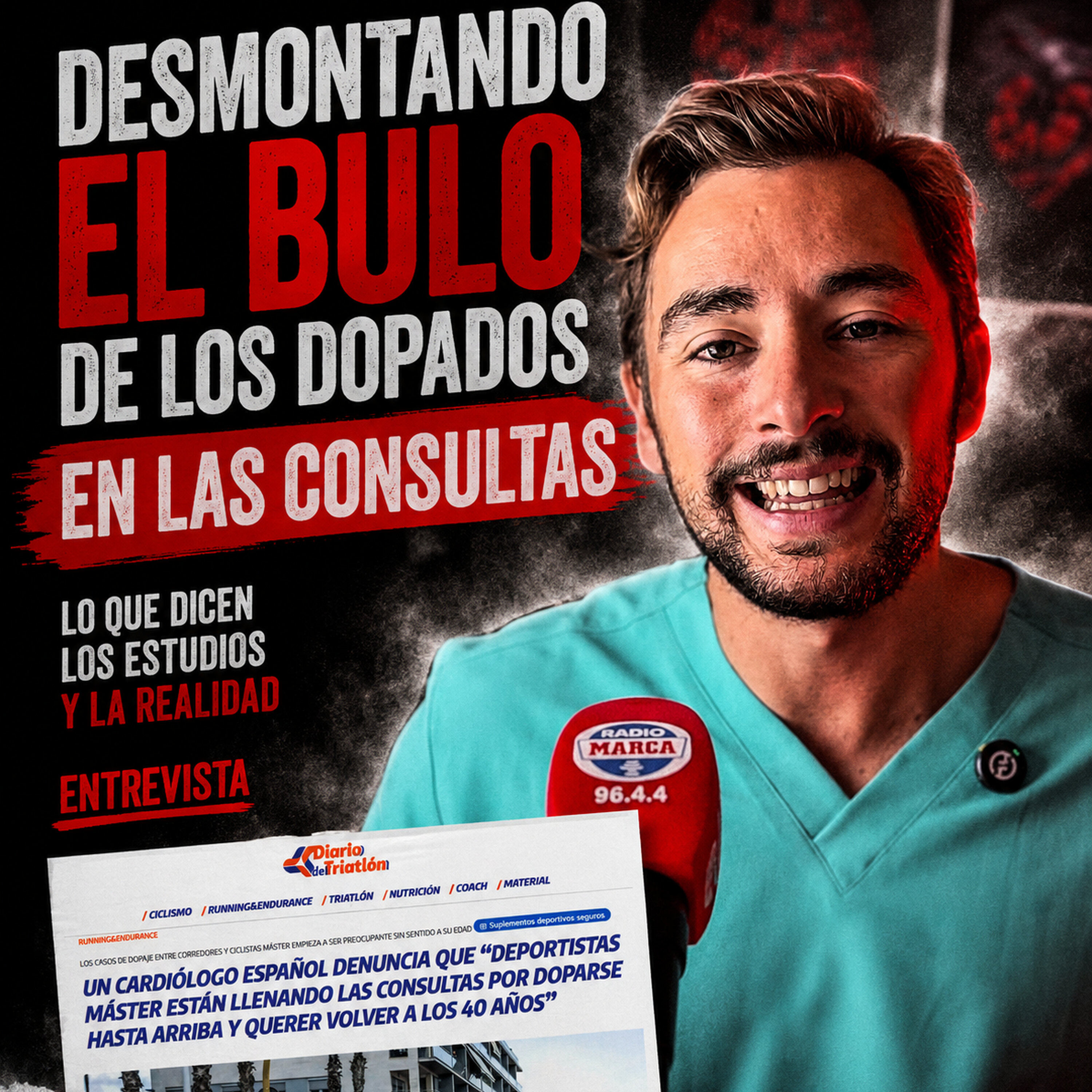 Tertulia - Desmontando bulo de dopados populares (habla el cardiólogo del bulo) episode artwork