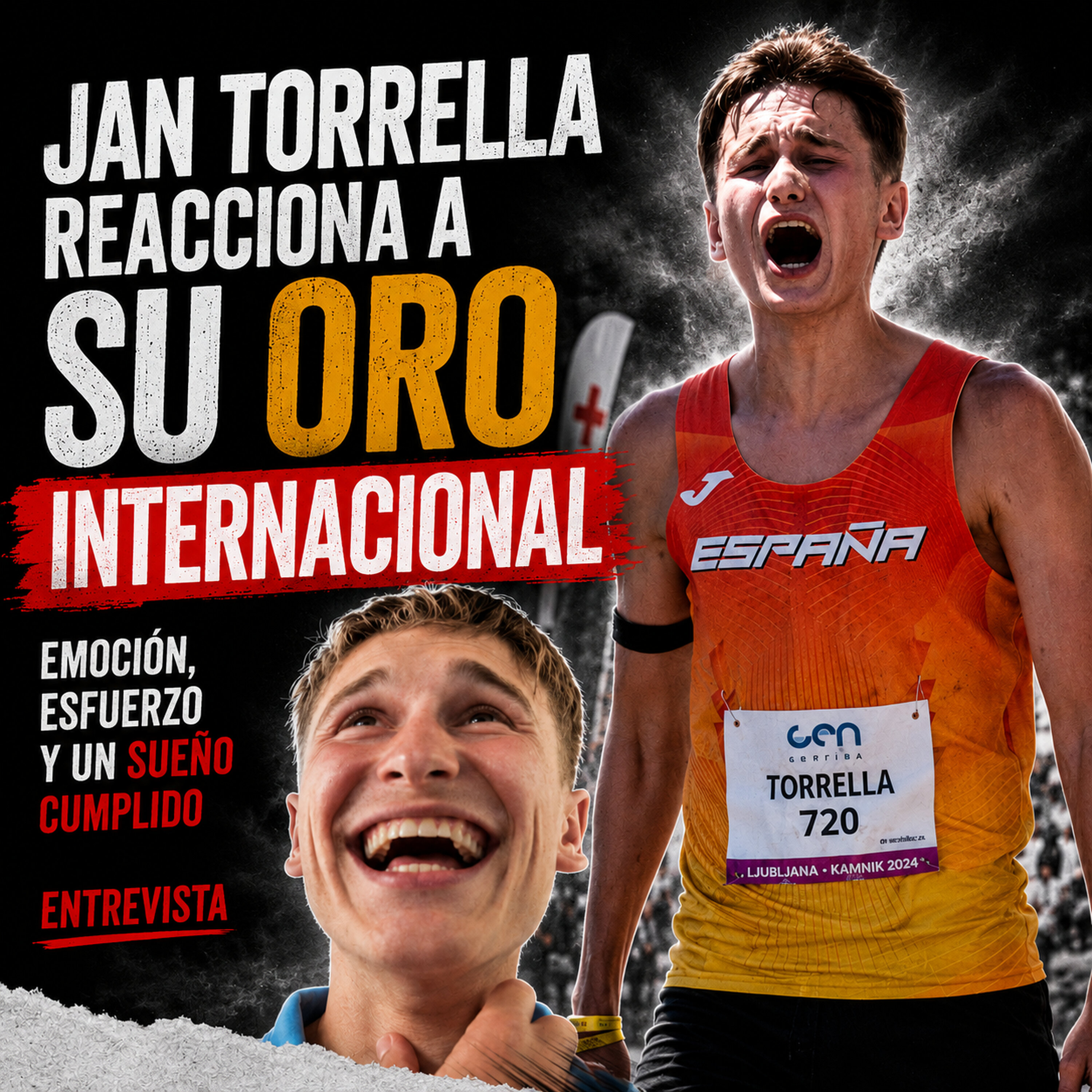 Jan Torrella reacciona a su oro internacional: "Tomé un gel de lactato" episode artwork