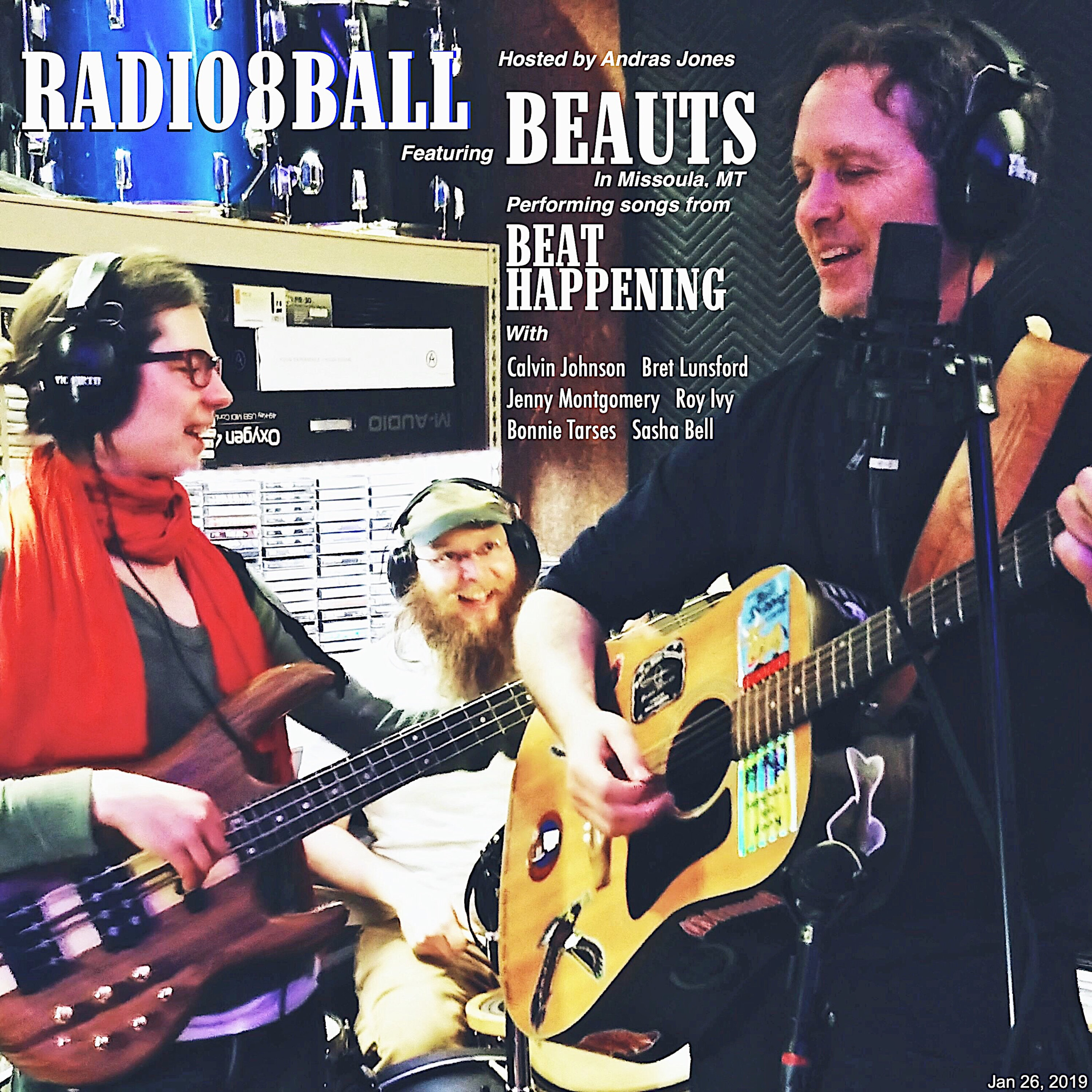 515: Bret Lunsford & Beauts do Beat Happening (January 26, 2019)