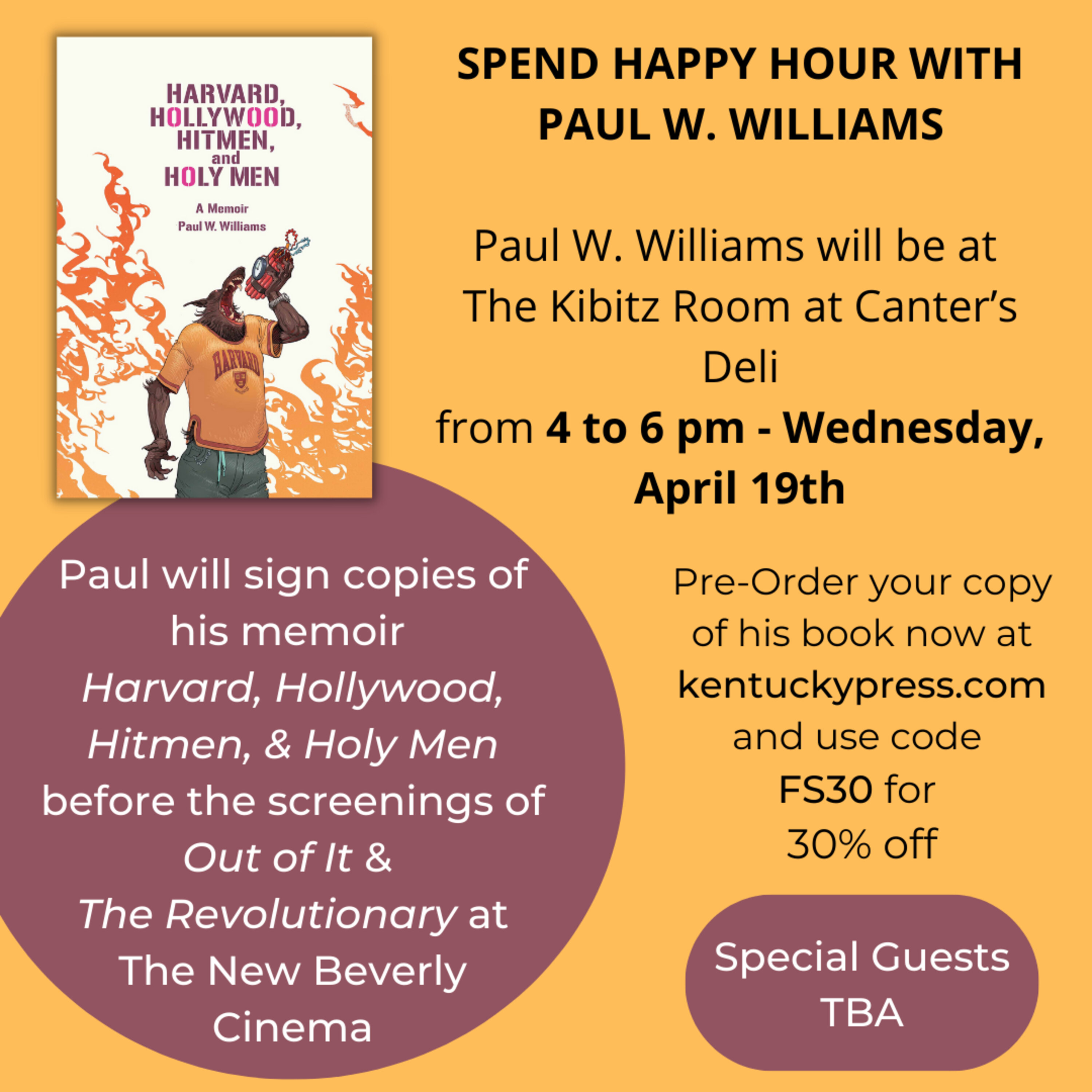 Announcing Paul W. Williams Events in Los Angeles episode artwork