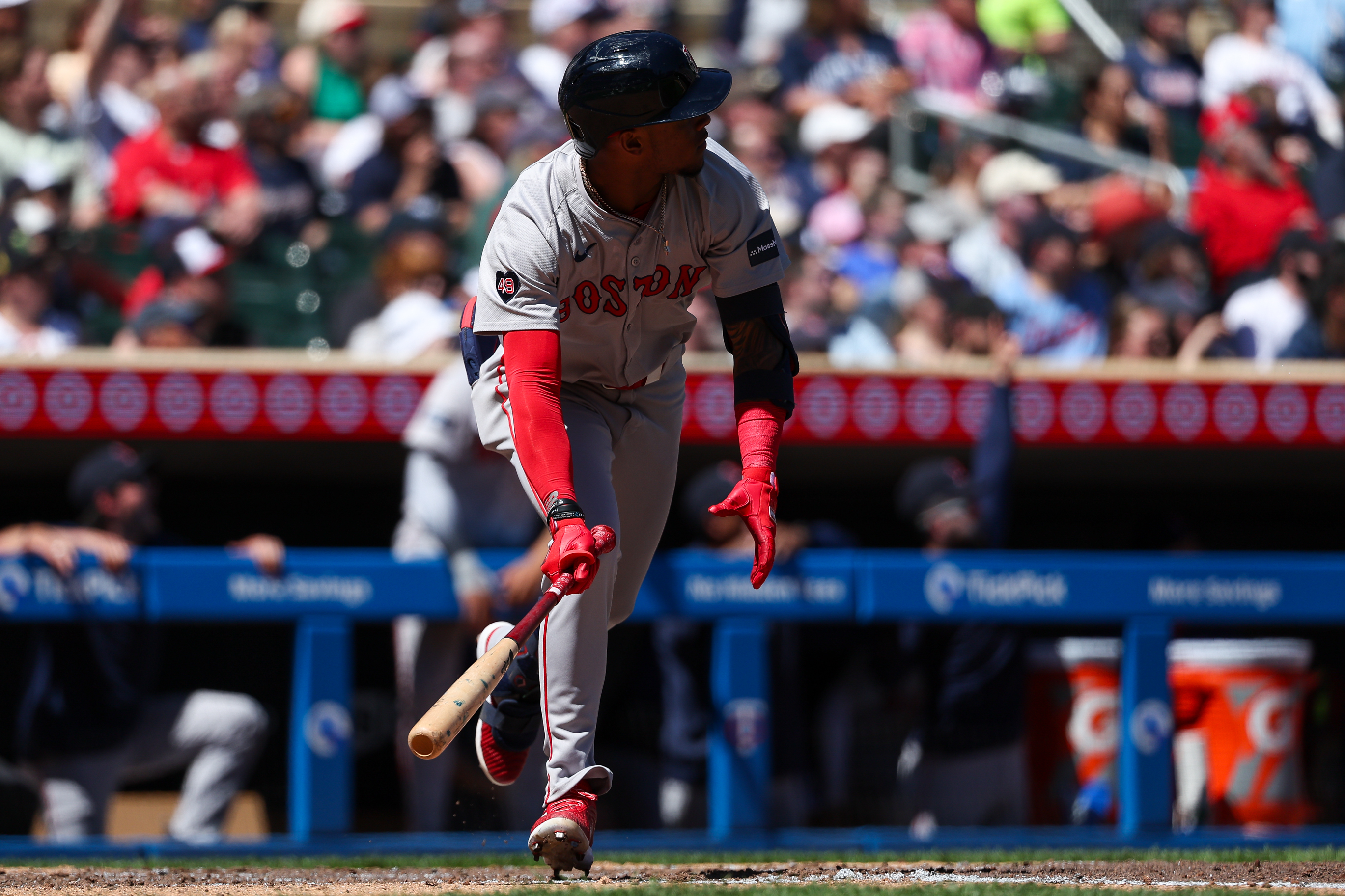 Ceddanne Rafaela breaks the Red Sox homerless streak with a two-run bomb