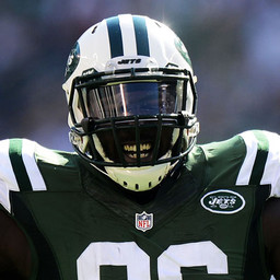 Mike Francesa with Muhammad Wilkerson
