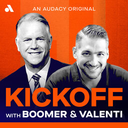 Kickoff with Boomer Esiason and Mike Valenti for week 13 of the NFL