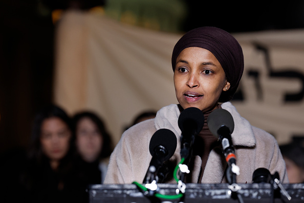 Ilhan Omar calls Israel's acts in Gaza 'genocidal' and calls for the US to pull all funding