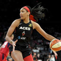 Aja Wilson is the WNBA MVP... Go Aces!!! 