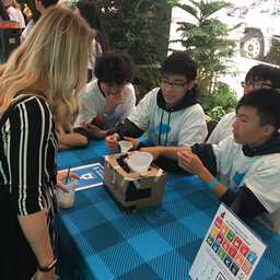 SF Student Science Fair Judged by Salesforce Workers