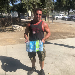 Bottled Water Delivered To Homeless Encampments In SJ As Temps Soar