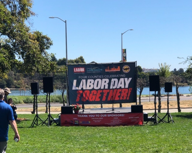 Workers Celebrate Labor Day