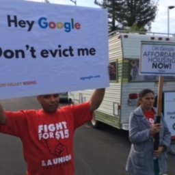Activists Protest Google's San Jose Expansion Plans at Shareholder Meeting