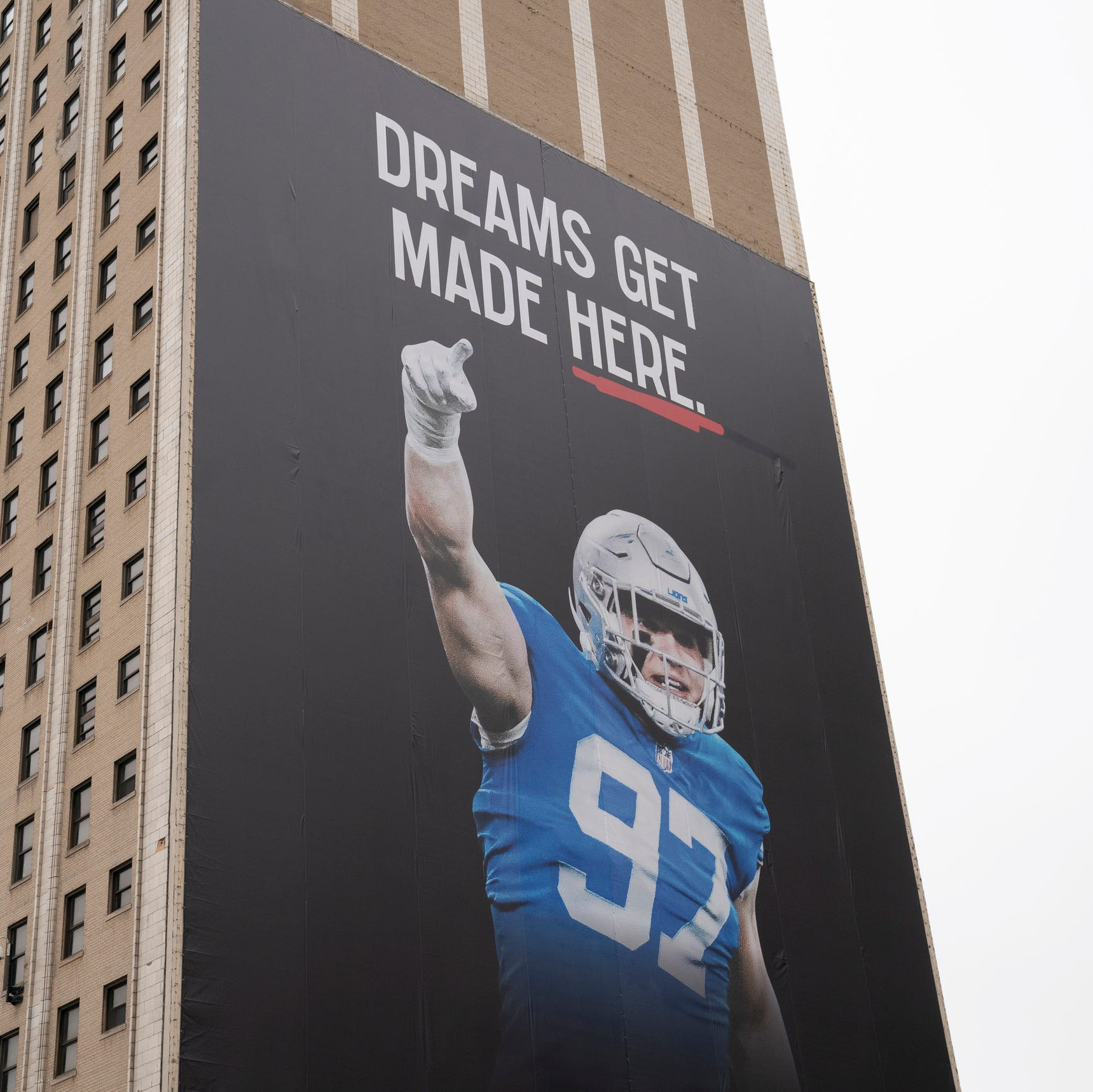 After years of planning , the NFL Draft has finally arrived in Detroit. And the city has rolled out the red carpet to the world