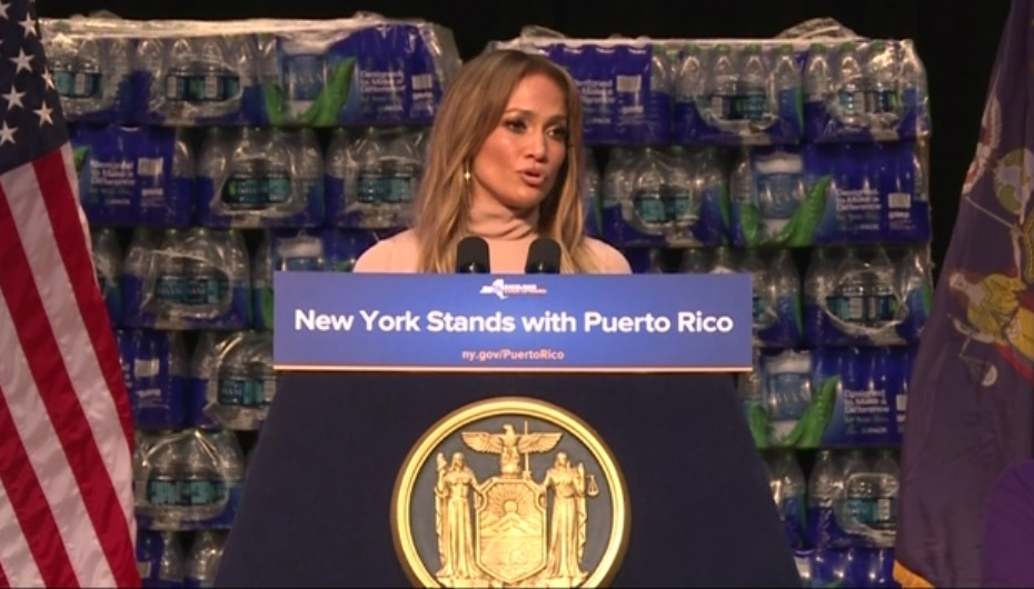 Jennifer Lopez, Gov. Cuomo Team Up To Help Hurricane-Ravaged Puerto Rico