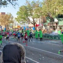 Thousands Turn Out To Watch The NYC Marathon In Brooklyn
