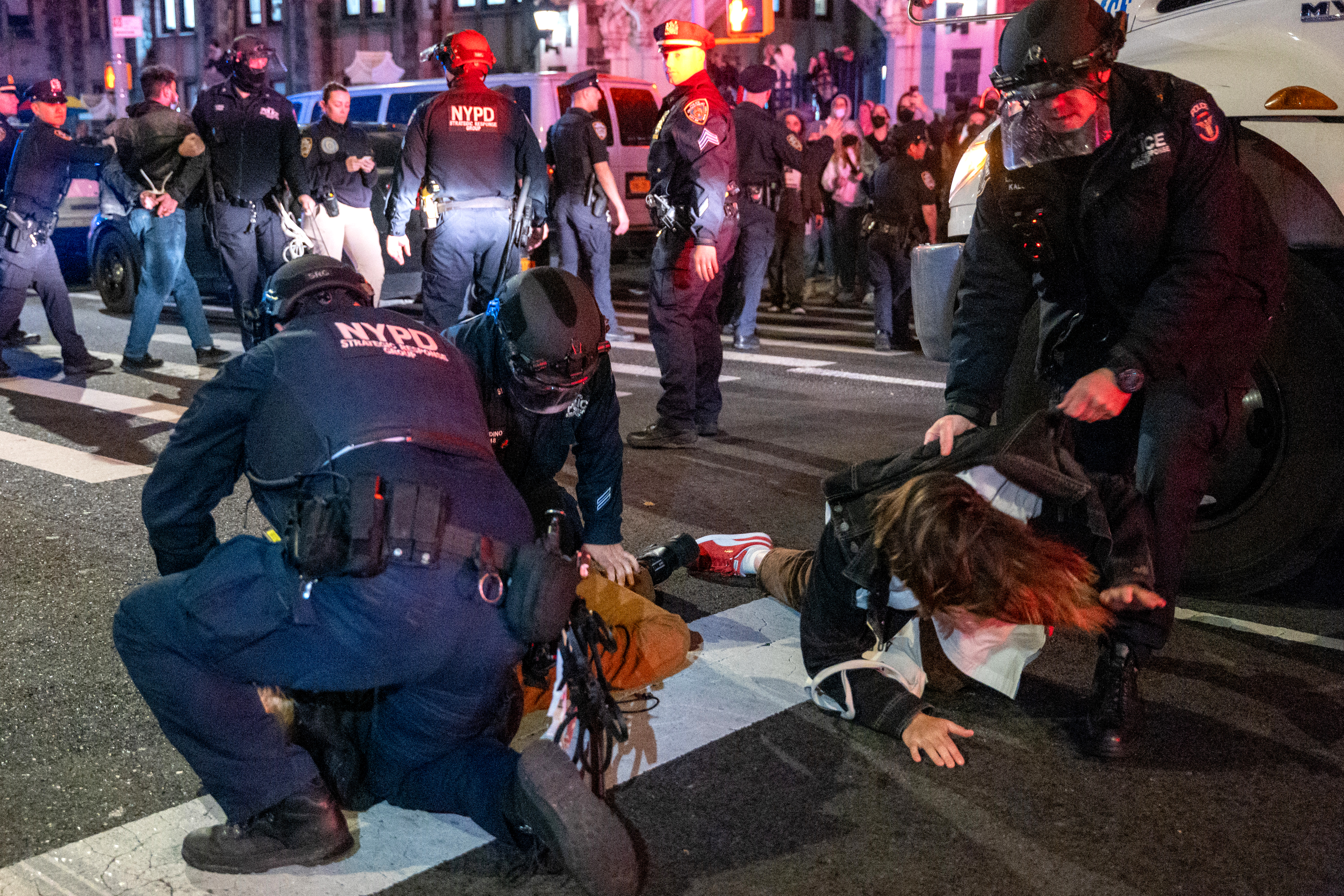 DRIVE TIME: Did NYPD use excessive force during college protests?