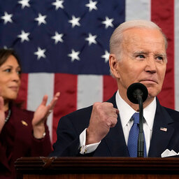 Biden vows to "finish the job" in State of the Union -- Listen to his full address