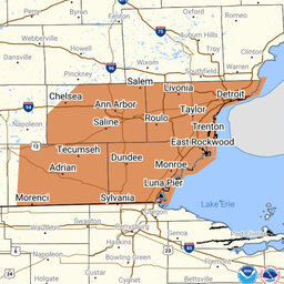 Severe thunderstorms to sweep southeast Michigan, warning in effect until noon