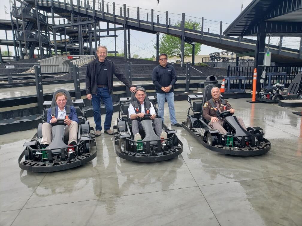 C.J. Barrymore's opens new 30-foot tall go-kart track — the largest in Michigan