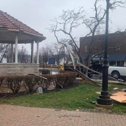 70 mph winds sweep through Monroe County, causing significant damage in Dundee