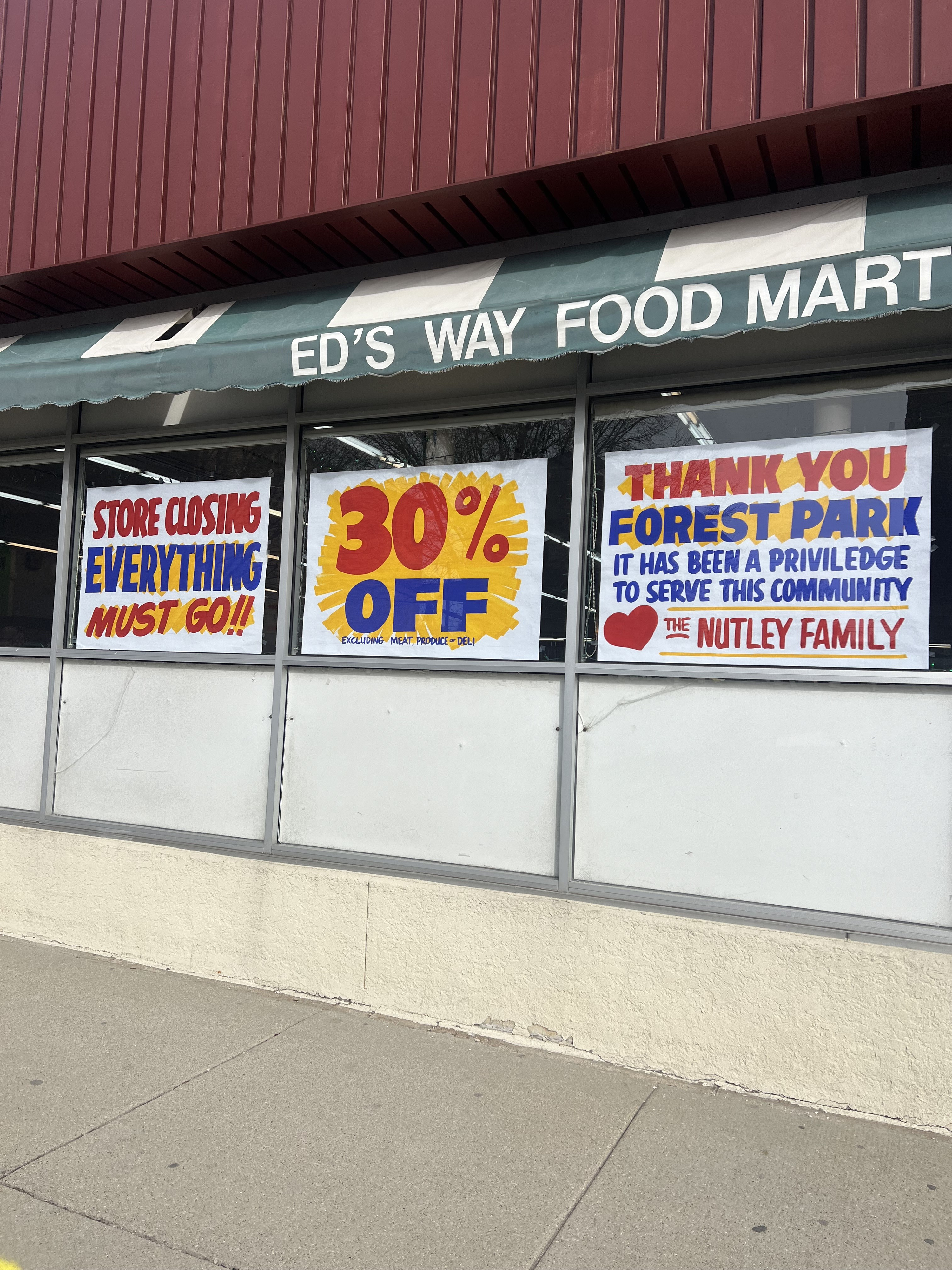 Ed's Way grocery store closing up shop