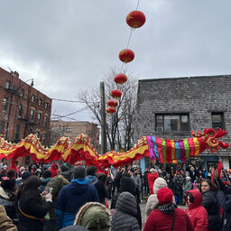 Thousands brave the cold at Sunday's Chinatown Lunar New Year Parade