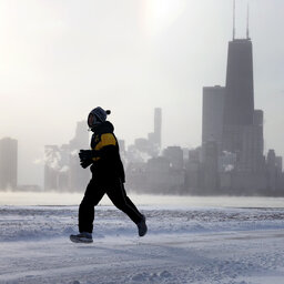 Chicago sees below-zero wind chills Friday; warm-up coming next week