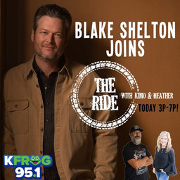 Blake Shelton Catches Up with The Ride