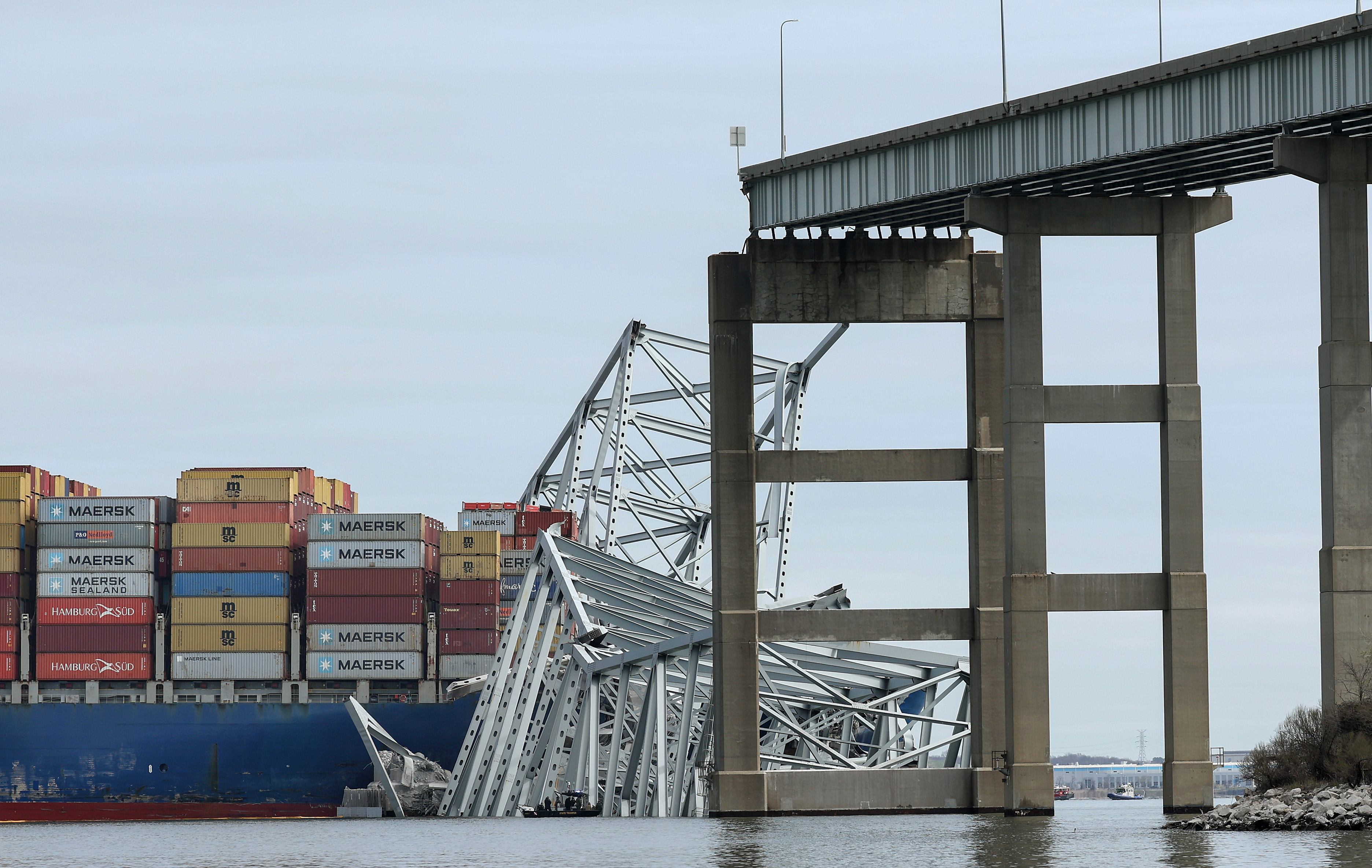 03-27 6 p.m. ET press briefing on the Baltimore bridge collapse