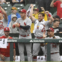 The Cardinals are IN after a four-game sweep of the Cubs!