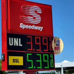Gas prices are under $4.00 nationally for the first time since early March