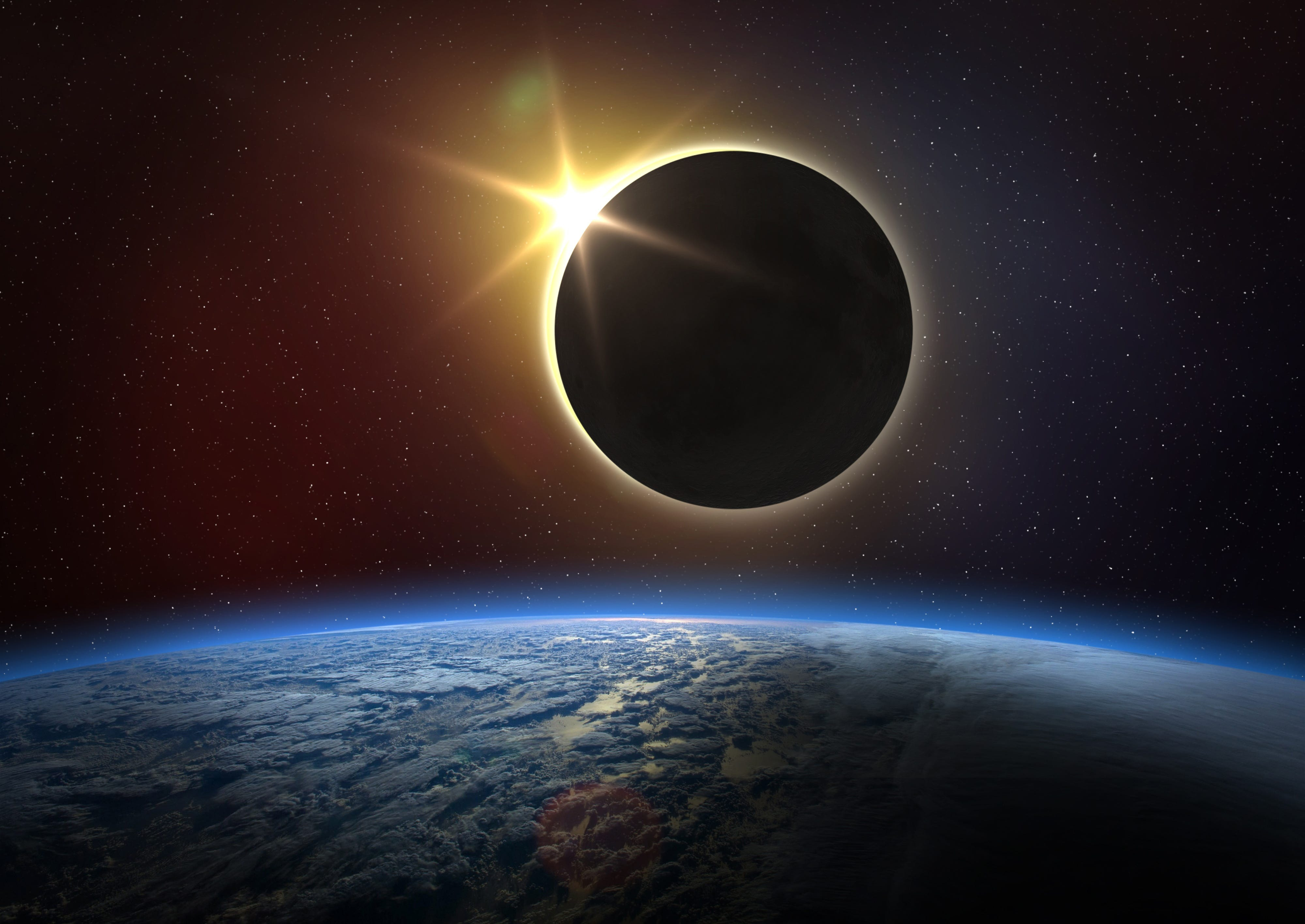 What can the solar eclipse tell us about the environment?