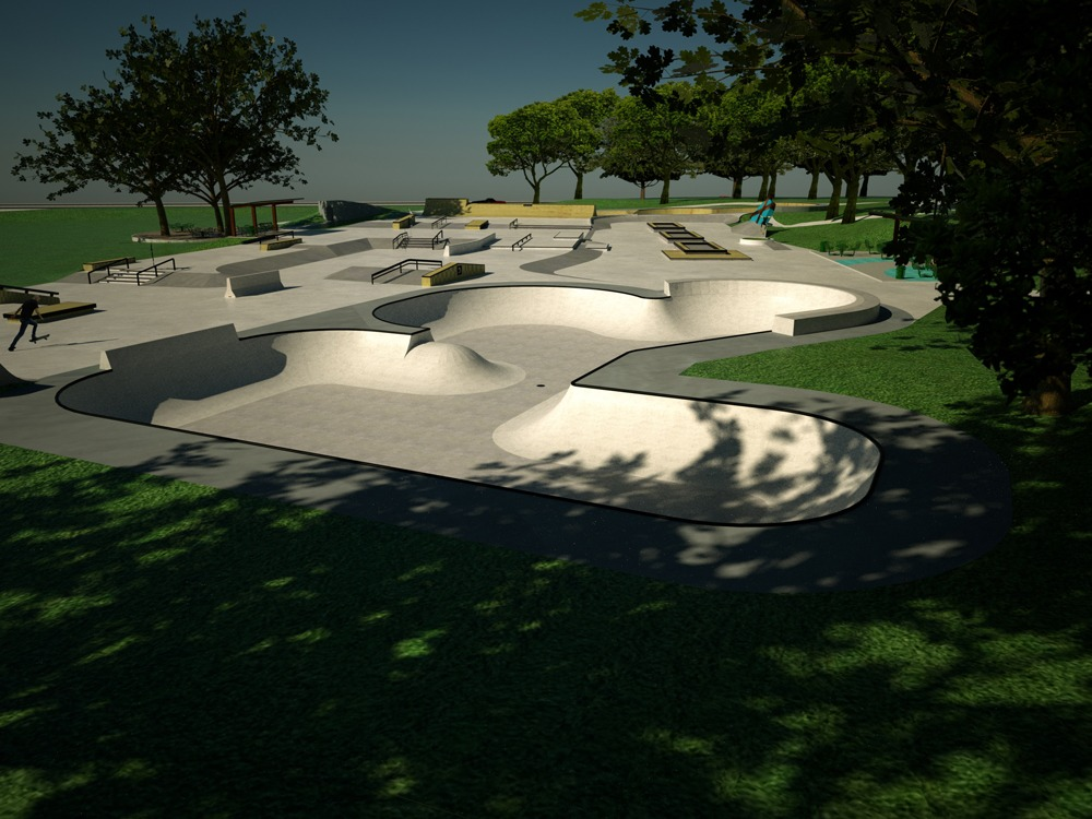 City of Dallas starts construction on a new skateboarding park