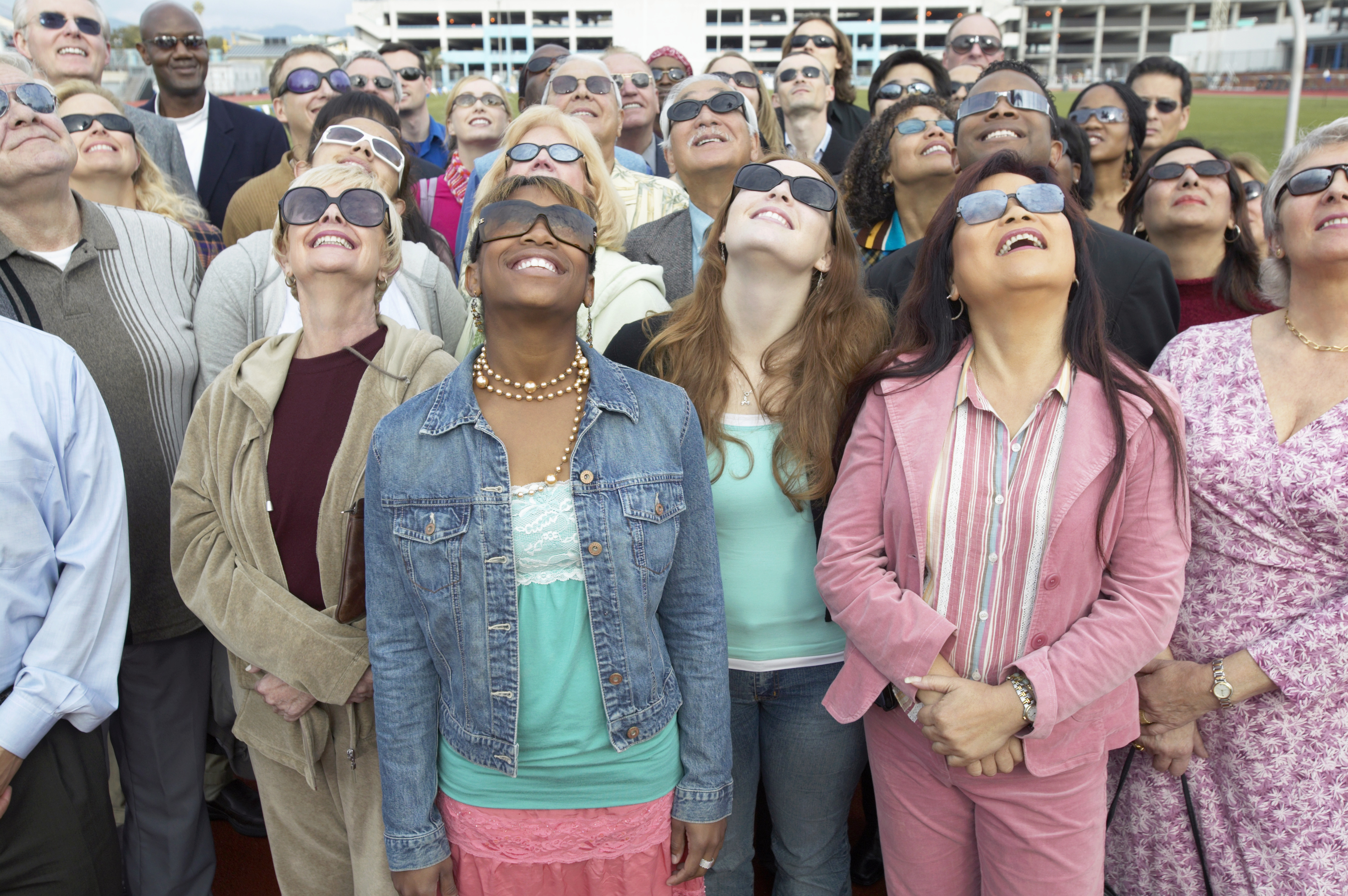 How did people react to the eclipse viewing experience?